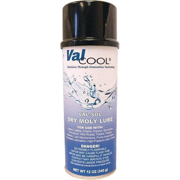 ValCool - 16 oz Can Spray Lubricant - Gray/Black - Benchmark Tooling