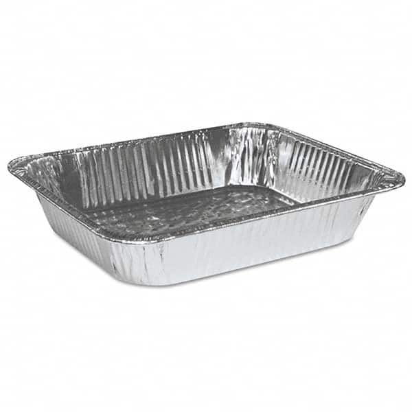 Boardwalk - Half Size Aluminum Steam Table Pan, Deep, 100/Carton - Benchmark Tooling