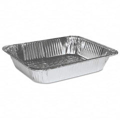 Boardwalk - Half Size Aluminum Steam Table Pan, Deep, 100/Carton - Benchmark Tooling