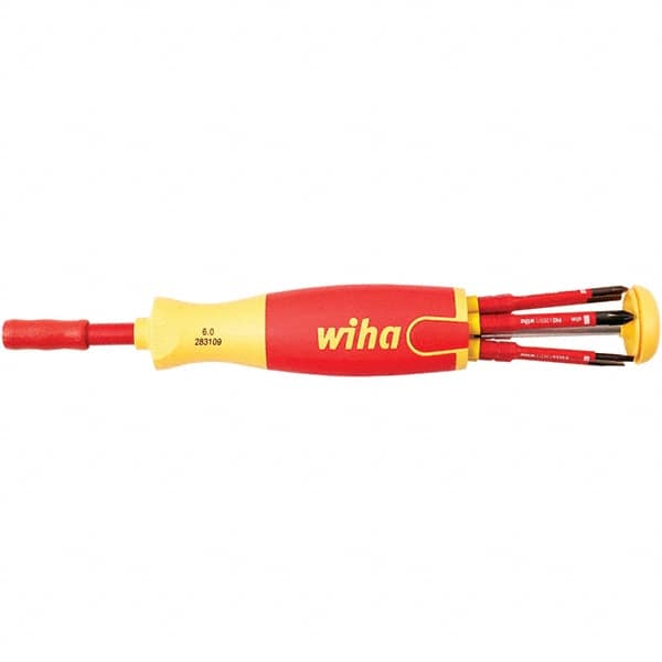 Wiha - Multi-Bit Screwdriver - Phillips, Torx & Square Tip - Benchmark Tooling