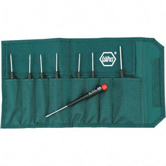 Wiha - 8 Piece Torx Screwdriver Set - Comes in Canvas Pouch - Benchmark Tooling