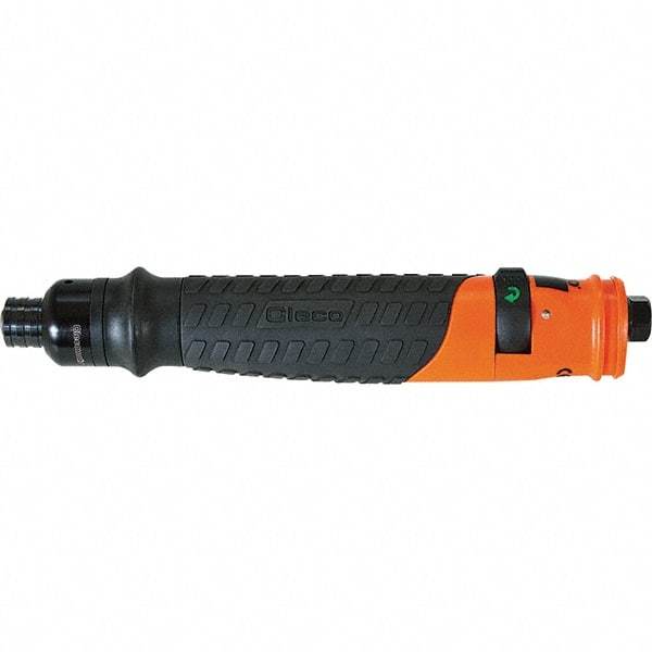 Cleco - 1/4" Bit Holder, 260 RPM, Pistol Grip Handle Air Screwdriver - 0.3 to 3.8 Ft/Lb Torque, 1/4" Inlet, 11 CFM - Benchmark Tooling