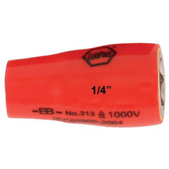 INSULATED SOCKET 1/4 DRIVE 12.0MM - Benchmark Tooling