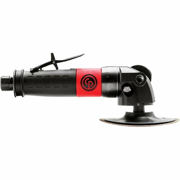 Chicago Pneumatic - 5" Max Disc, 12,000 RPM, Pneumatic Handheld Disc Sander - 36 CFM, 3/8" Inlet, 1.5 hp, 90 psi - Benchmark Tooling