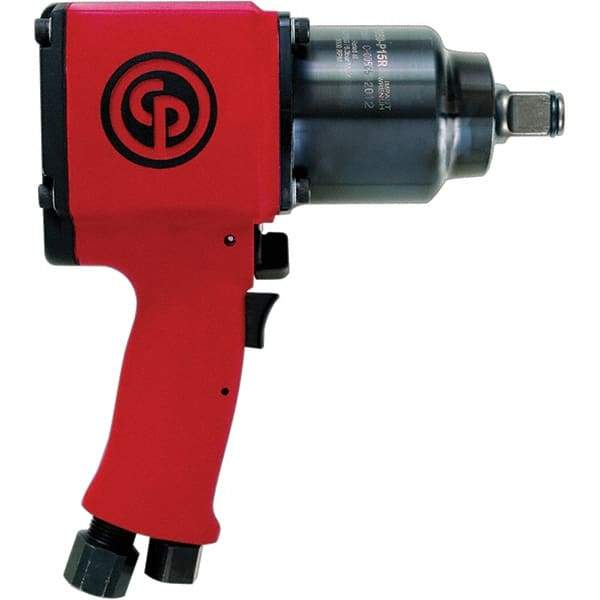 Chicago Pneumatic - 3/4" Drive, 4,000 RPM, 1,100 Ft/Lb Torque Impact Wrench - Pistol Grip Handle, 52.9 CFM, 90 psi, 3/8" NPT Inlet - Benchmark Tooling