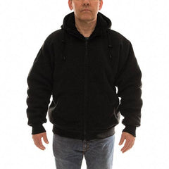 Tingley - Size S Jacket - Black, Polyester & Cotton, Zipper Closure, 36 to 38" Chest - Benchmark Tooling