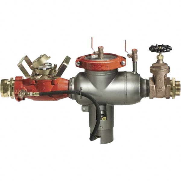 Watts - 2-1/2" Fit, Reducer Pressure Zone Assembly - Stainless Steel - Benchmark Tooling