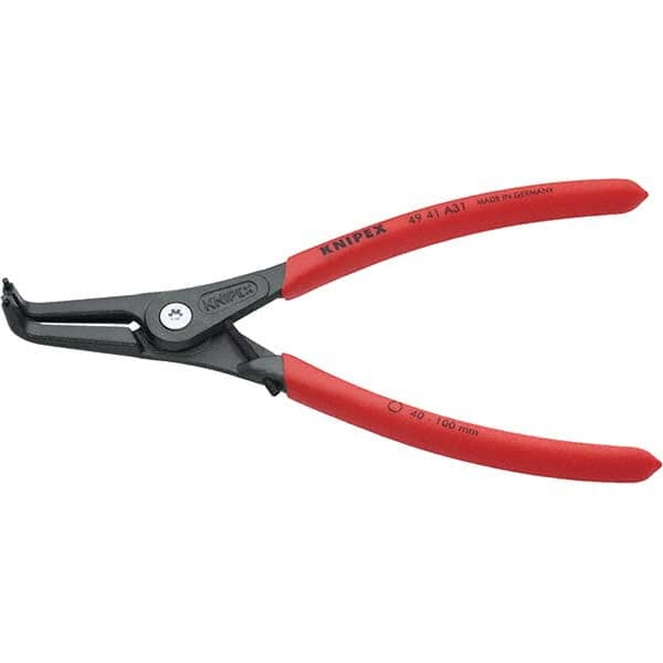 Knipex - Retaining Ring Pliers Type: External Ring Size: 1-37/64" - 3-15/16" - Benchmark Tooling