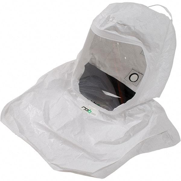 RPB - One Size Fits All, PAPR/SAR Compatible Hood with Window - Tychem QC, Compatible with RPB T-LINK - Benchmark Tooling