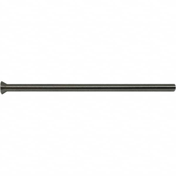 Gibraltar - 0.092" Pin Diam, 0.165" Head Diam x 0.1155" Head Height, 2-1/2" OAL, Conical Pin - High Speed Steel - Benchmark Tooling