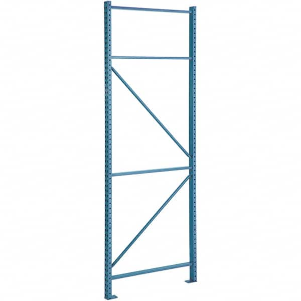 Steel King - 22,780 Lb Capacity Heavy-Duty Framing Upright - 1-7/8" Wide x 144" High x 42" Deep, Blue - Benchmark Tooling