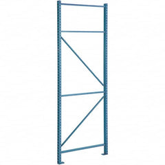 Steel King - 22,780 Lb Capacity Heavy-Duty Framing Upright - 1-7/8" Wide x 96" High x 42" Deep, Blue - Benchmark Tooling