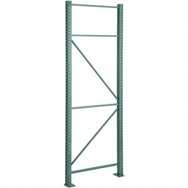 Steel King - 31,340 Lb Capacity Heavy-Duty Framing Upright - 3" Wide x 216" High x 42" Deep, Blue - Benchmark Tooling