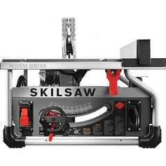 Skilsaw - 10" Blade Diam, Table Saw - 5,300 RPM, 13-13/32" Table Depth x 20" Table Width, 120 Volts, 15 Amps, 5/8" Arbor - Benchmark Tooling