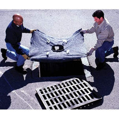 UltraTech - 4' Long x 3' Wide, Ultra X-TEX Drain Guard - Black, Use for Stormwater/Construction Compliance - Benchmark Tooling