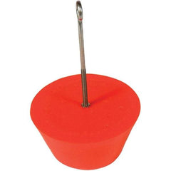 UltraTech - 9" Long x 8' Wide, Polyurethane Drain Plug - 8" Diam, Orange, Use for Spill Response - Benchmark Tooling