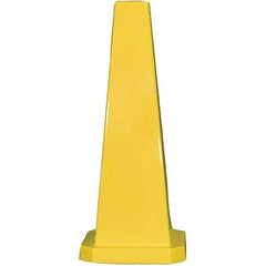 PRO-SAFE - Cone & A Frame Floor Signs Shape: Cone Type: Restroom, Janitorial & Housekeeping - Benchmark Tooling