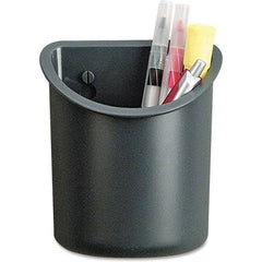 UNIVERSAL - Desktop File Organizers Type: Pencil Cup Color: Charcoal - Benchmark Tooling