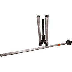 PRO-SAFE - 1-1/2' High, Traffic Sign Mounting Hardware - Aluminum, Compatible with 66" High x 48" Wide Signs, Silver - Benchmark Tooling