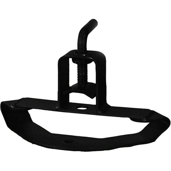 PRO-SAFE - 5/16' High, Traffic Sign Mounting Hardware - Steel, Compatible with 6-1/2" Wide Signs, Black - Benchmark Tooling