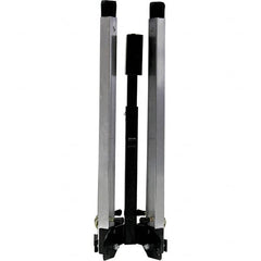 PRO-SAFE - 1-3/4' High, Traffic Sign Mounting Hardware - Aluminum, Compatible with 69" High x 48" Wide Signs, Silver - Benchmark Tooling