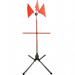 PRO-SAFE - 1-1/16' High, Traffic Sign Mounting Hardware - Aluminum, Compatible with 62" High x 48" Wide Signs, Silver - Benchmark Tooling