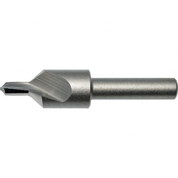 Combo Drill & Countersink: 3/8, 3/8″ Body Dia, High Speed Steel TiCN Finish, 25/32″ Point Length, 2″ OAL, Right Hand Cut