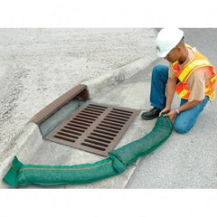 UltraTech - 750' Long" x 11" Wide Gravel Bag - Green Geotextile, For Stormwater - Benchmark Tooling