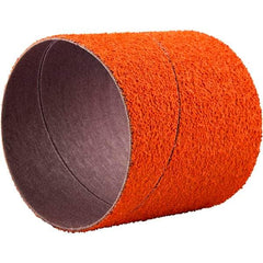 Norton - 60 Grit Ceramic Coated Spiral Band - 3" Diam x 3" Wide - Benchmark Tooling