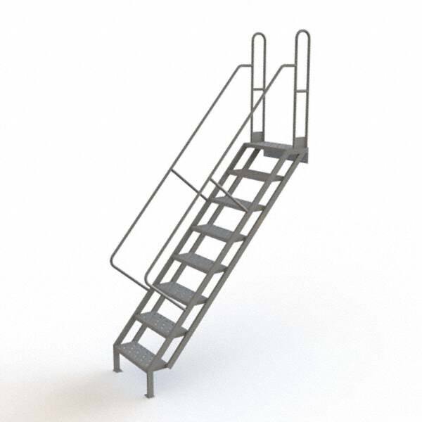 TRI-ARC - Rolling & Wall Mounted Ladders & Platforms Type: Stairway Slope Ladder Style: Stair Unit - Benchmark Tooling