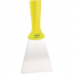 Vikan - Scrapers & Scraper Sets Blade Style: Straight Flexibility: Stiff - Benchmark Tooling
