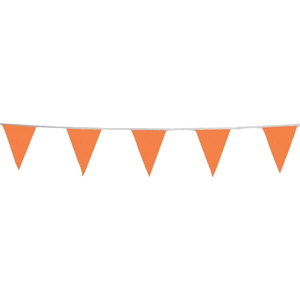 PRO-SAFE - Pennants Color: Orange Overall Length (Feet): 60.00 - Benchmark Tooling