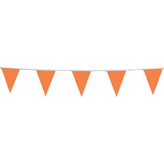 PRO-SAFE - Pennants Color: Orange Overall Length (Feet): 60.00 - Benchmark Tooling