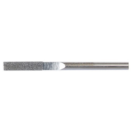 0.120″ × 0.040″ Electroplated Diamond File Flat 100 Grit 5/8″ Diamond - Benchmark Tooling