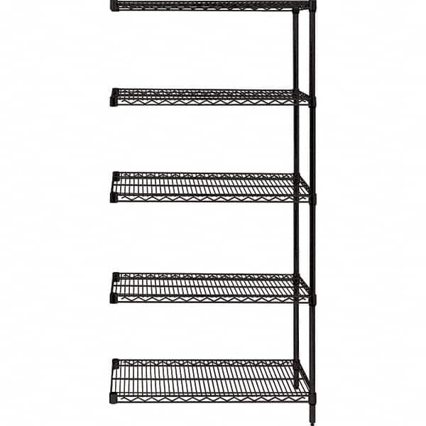 Quantum Storage - 72" Wide, 86 High, Open Shelving Accessory/Component - Use with #1630 Built-In Combination Lock - Benchmark Tooling