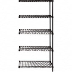 Quantum Storage - 72" Wide, 74 High, Open Shelving Accessory/Component - Use with #1630 Built-In Combination Lock - Benchmark Tooling