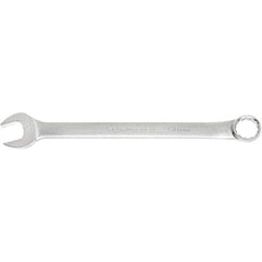 GearWrench - 70mm 12 Point Combination Wrench - 15° Offset Angle, 31.89" OAL, Steel, Satin Finish - Benchmark Tooling