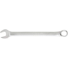 GearWrench - 2-1/2" 12 Point Combination Wrench - 15° Offset Angle, 29.843" OAL, Steel, Satin Finish - Benchmark Tooling