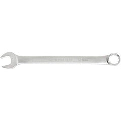 GearWrench - 2-3/8" 12 Point Combination Wrench - 15° Offset Angle, 29.843" OAL, Steel, Satin Finish - Benchmark Tooling