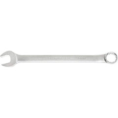 GearWrench - 1-3/4" 12 Point Combination Wrench - 15° Offset Angle, 25.551" OAL, Steel, Satin Finish - Benchmark Tooling