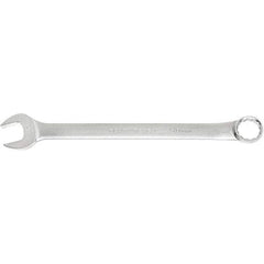 GearWrench - 1-5/8" 12 Point Combination Wrench - 15° Offset Angle, 24-3/32" OAL, Steel, Satin Finish - Benchmark Tooling