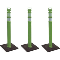 PRO-SAFE - Traffic Barrels, Delineators & Posts Type: Delineator Post Material: Polyethylene - Benchmark Tooling