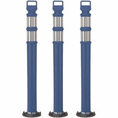 PRO-SAFE - Traffic Barrels, Delineators & Posts Type: Delineator Post Material: Polyethylene - Benchmark Tooling