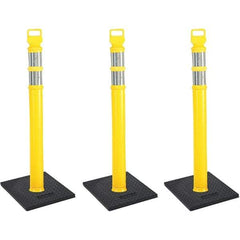 PRO-SAFE - Traffic Barrels, Delineators & Posts Type: Delineator Post Material: Polyethylene - Benchmark Tooling