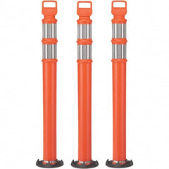 PRO-SAFE - Traffic Barrels, Delineators & Posts Type: Delineator Post Material: Polyethylene - Benchmark Tooling