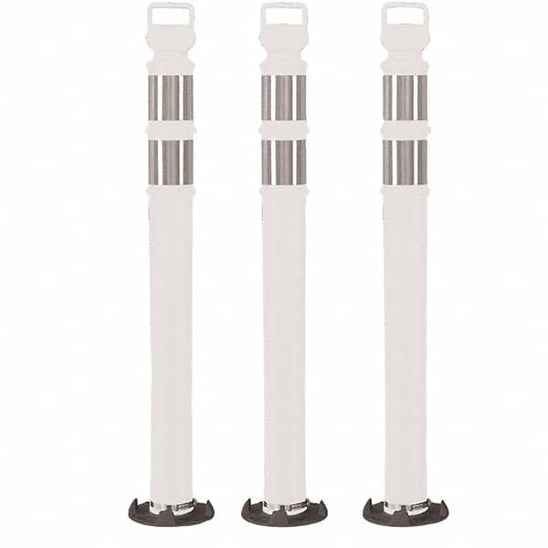 PRO-SAFE - Traffic Barrels, Delineators & Posts Type: Delineator Post Material: Polyethylene - Benchmark Tooling