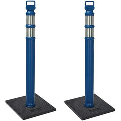 PRO-SAFE - Traffic Barrels, Delineators & Posts Type: Delineator Post Material: Polyethylene - Benchmark Tooling