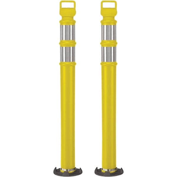 PRO-SAFE - Traffic Barrels, Delineators & Posts Type: Delineator Post Material: Polyethylene - Benchmark Tooling