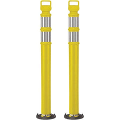 PRO-SAFE - Traffic Barrels, Delineators & Posts Type: Delineator Post Material: Polyethylene - Benchmark Tooling