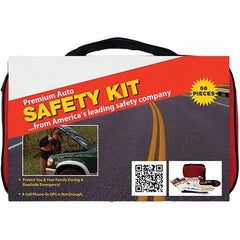 PRO-SAFE - Highway Safety Kits Type: Emergency Roadside Kit Number of Pieces: 66 - Benchmark Tooling